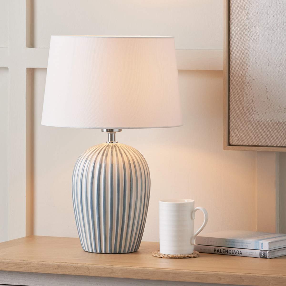 Pacific Lifestyle Cannes Ceramic Table Lamp