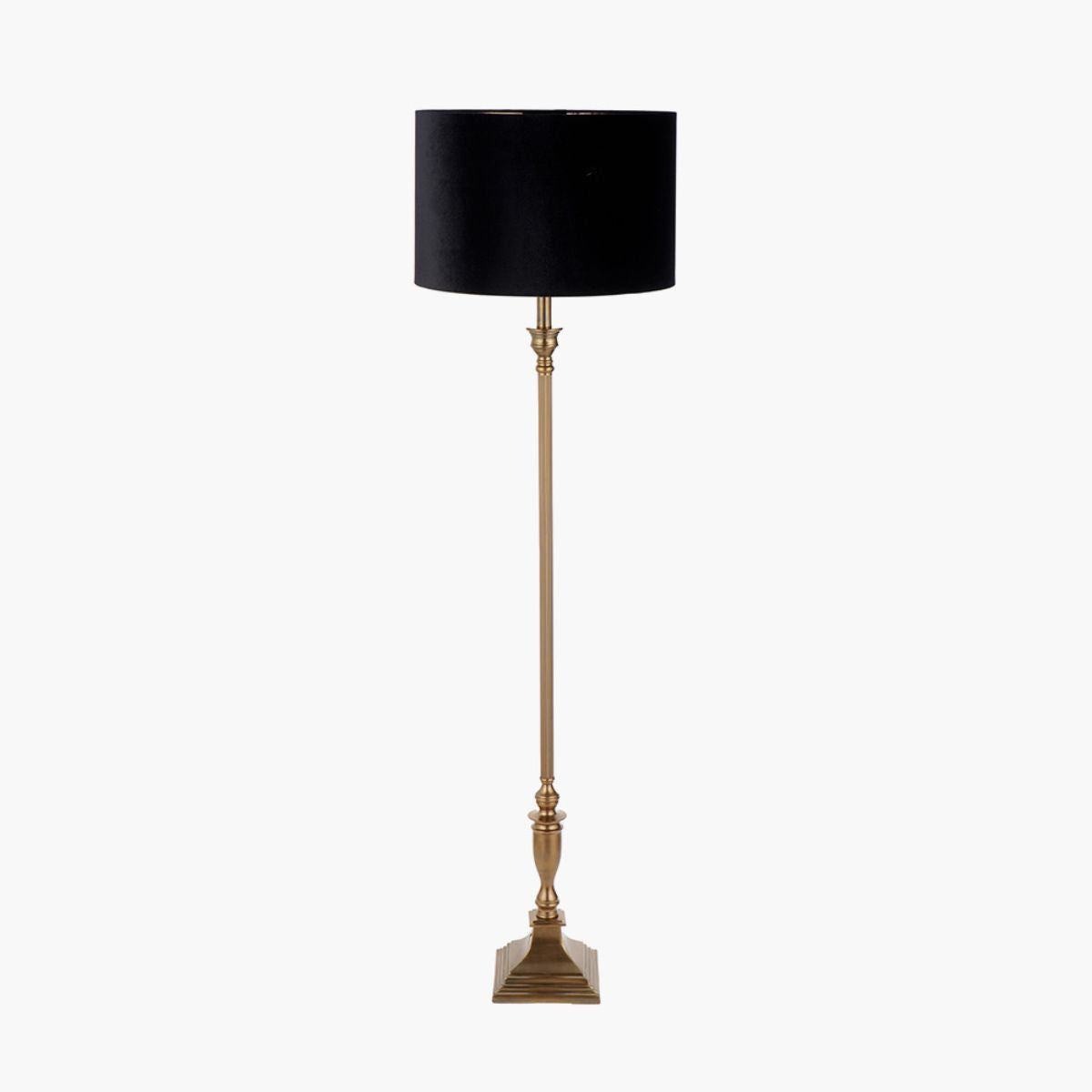Pacific Lifestyle Canterbury Antique Brass Metal Floor Lamp Base