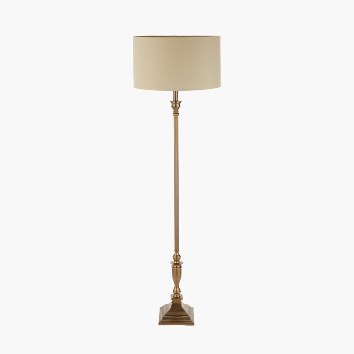 Pacific Lifestyle Canterbury Antique Brass Metal Floor Lamp Base