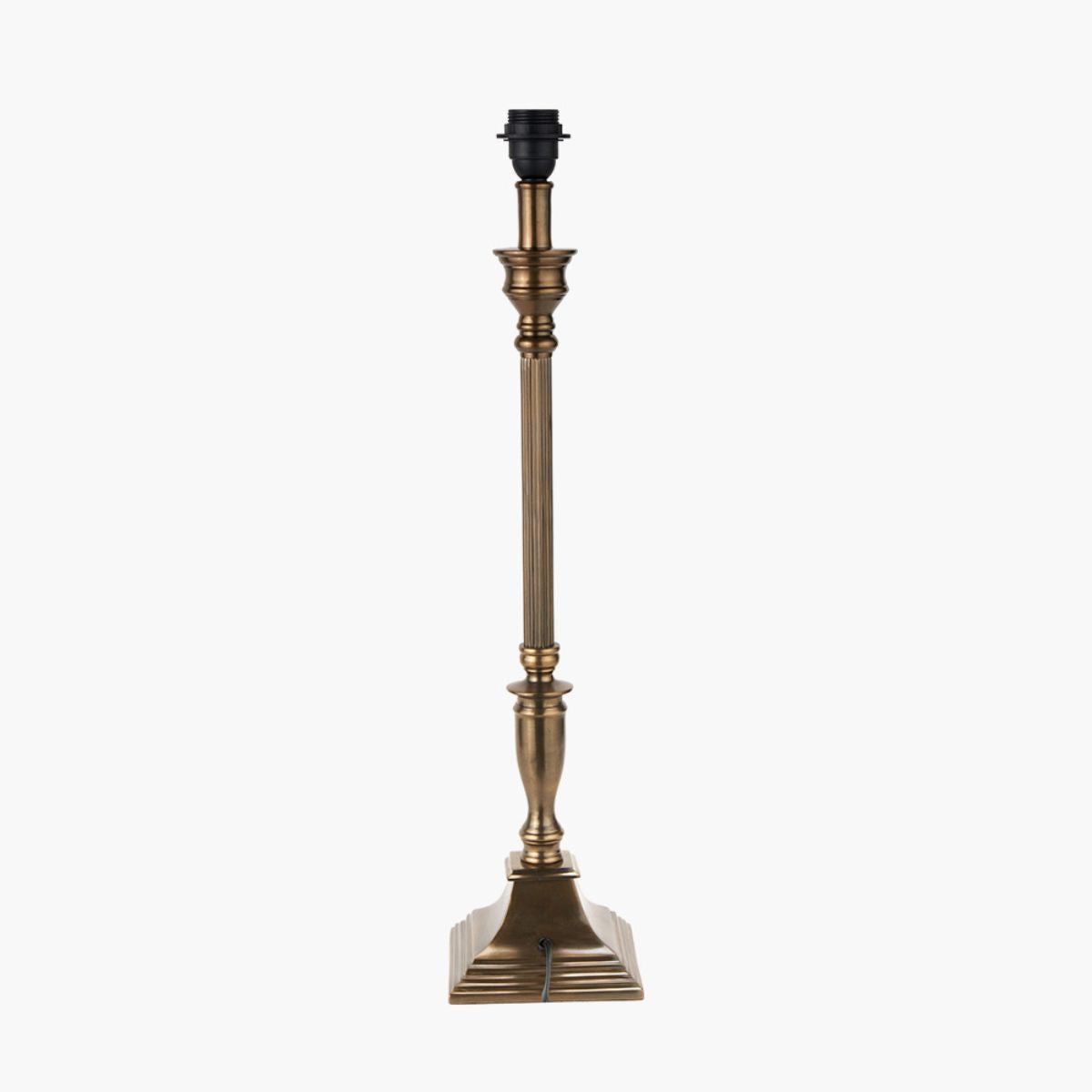 Pacific Lifestyle Canterbury Antique Brass Metal Table Lamp Base