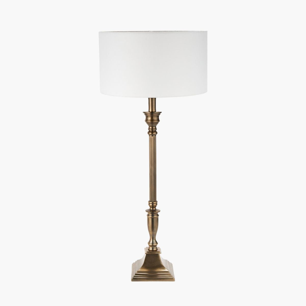 Pacific Lifestyle Canterbury Antique Brass Metal Table Lamp Base