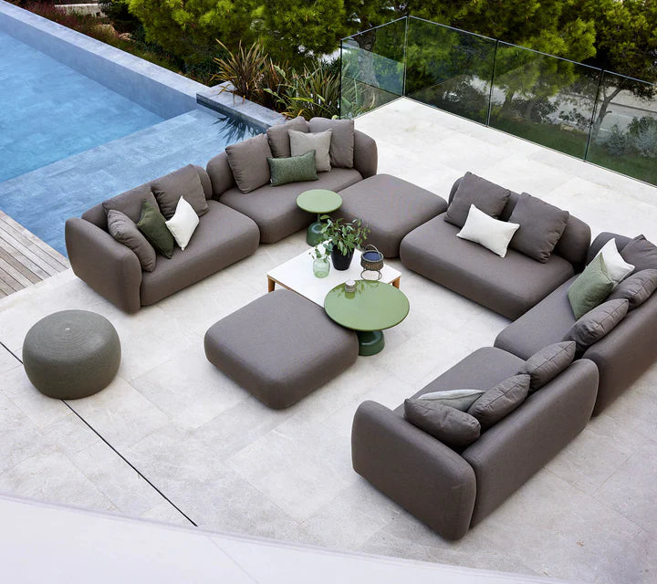 Cane-line Capture Outdoor Corner Sofa with Chaise Lounge