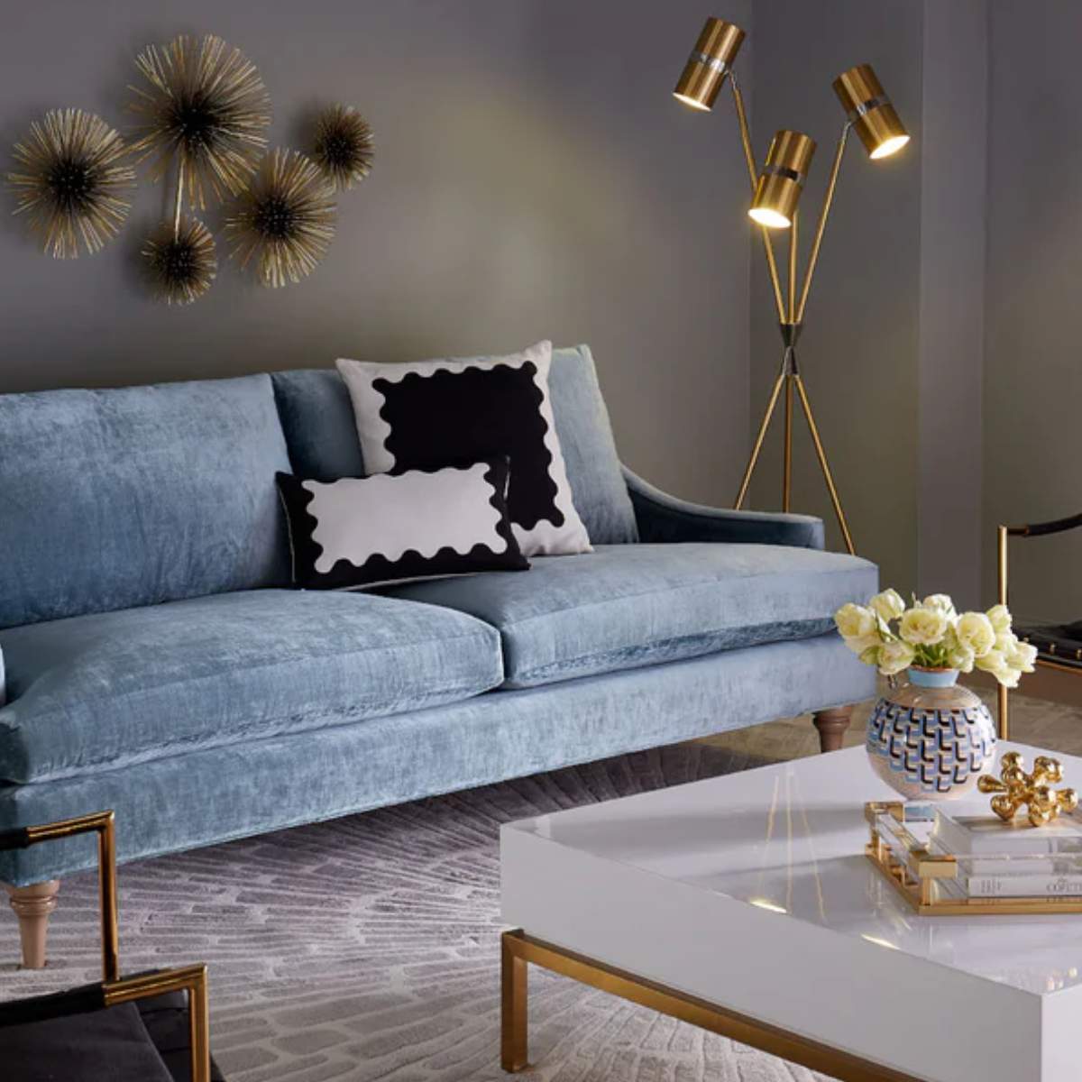 Jonathan Adler Caracas Task Tripod Floor Lamp