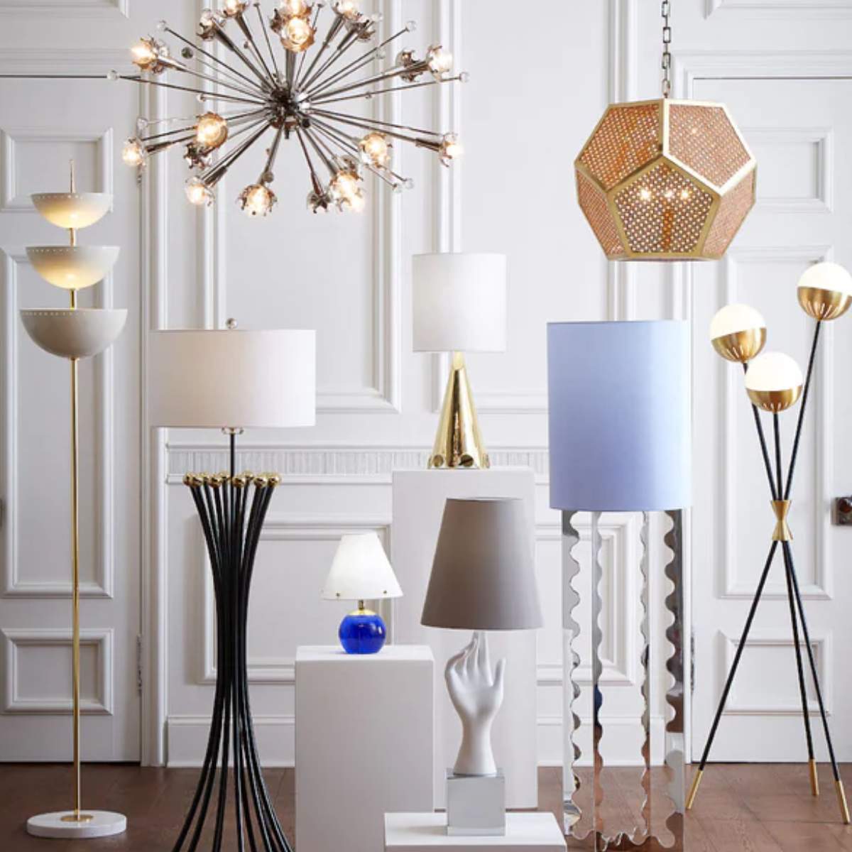 Jonathan Adler Caracas Tripod Floor Lamp
