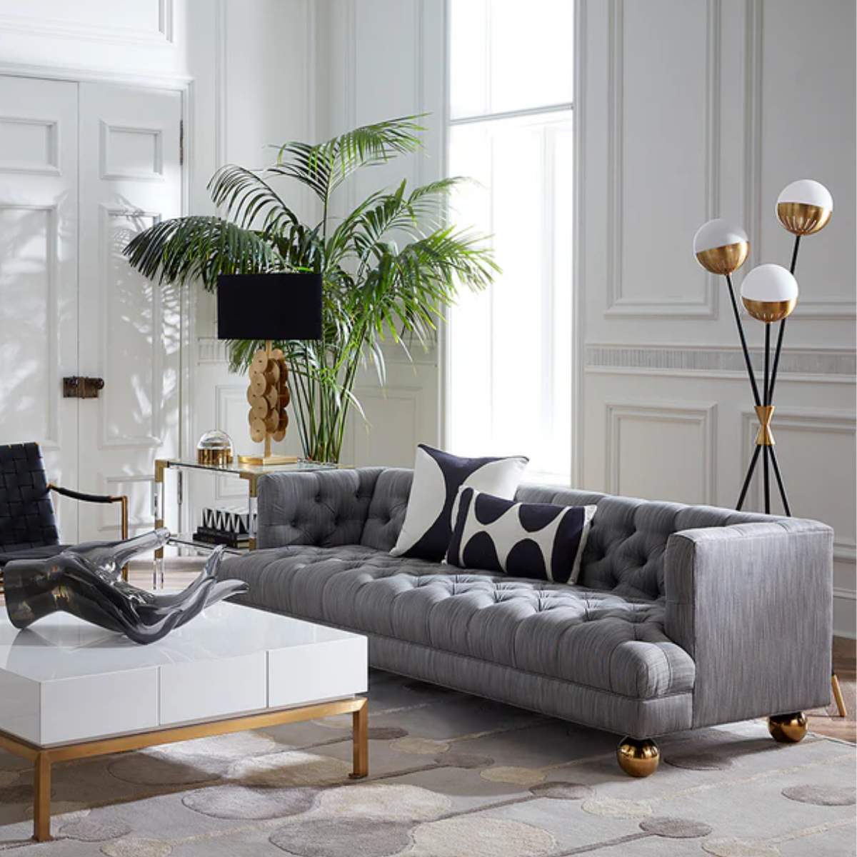 Jonathan Adler Caracas Tripod Floor Lamp