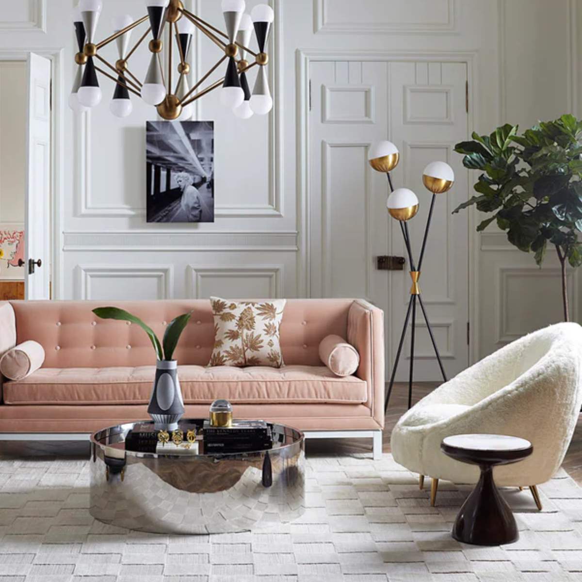 Jonathan Adler Caracas Tripod Floor Lamp