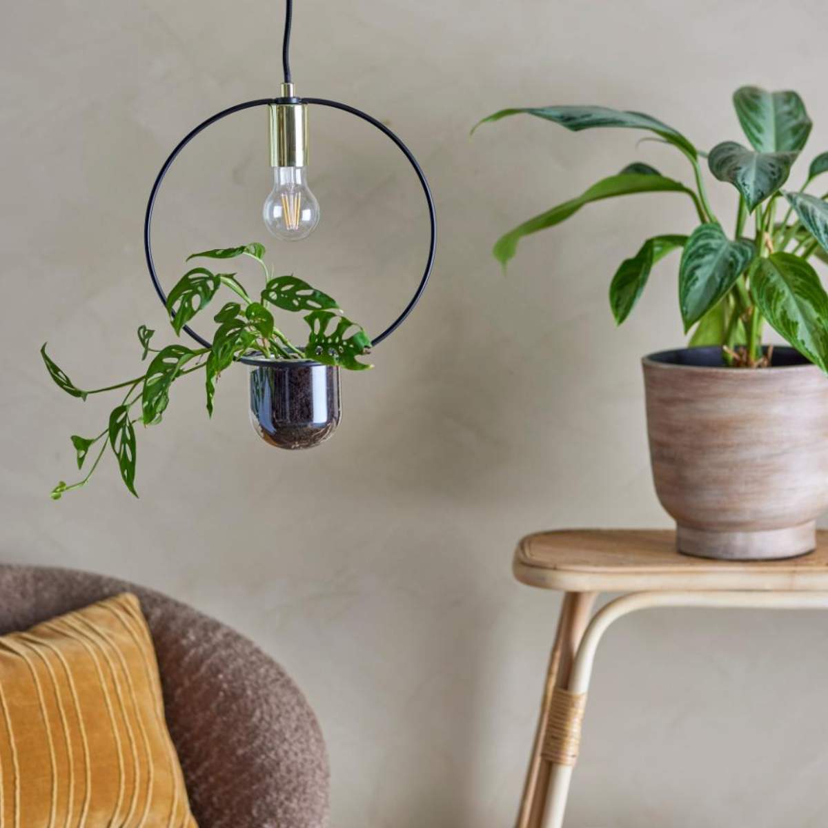 Bloomingville Caralina Pendant Lamp Gold Metal