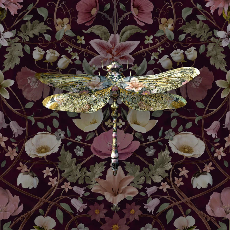 Carmine Lake Anisoptera In Cranberry Artwork 1-1cc3-411b-86f0-6c565294be30