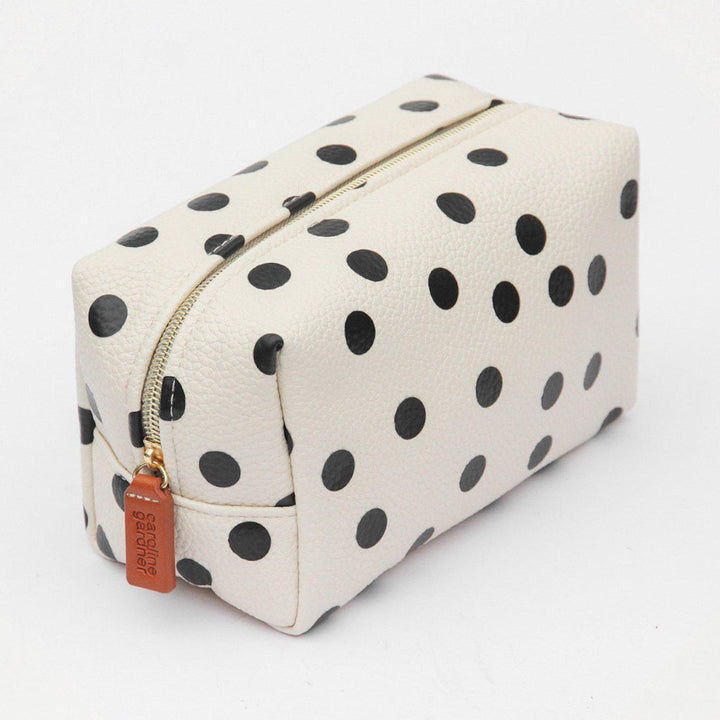 Scattered Spot Cube Cosmetic Bag-Caroline Gardner-Beaumonde