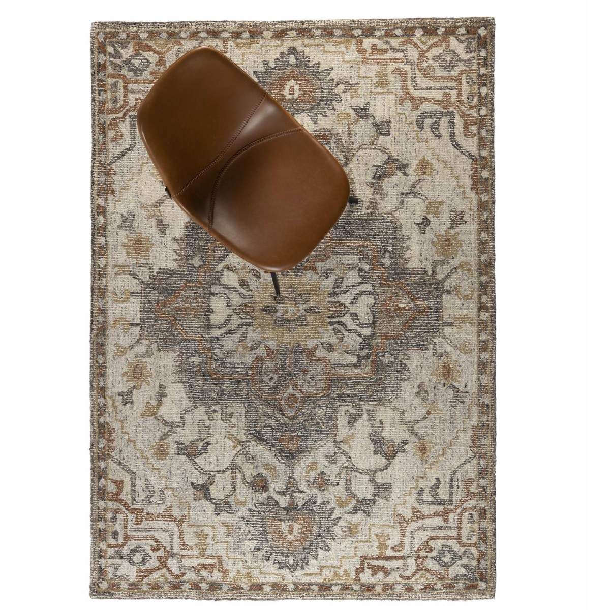 Dutch Bone Carpet Amori Grey/Brick