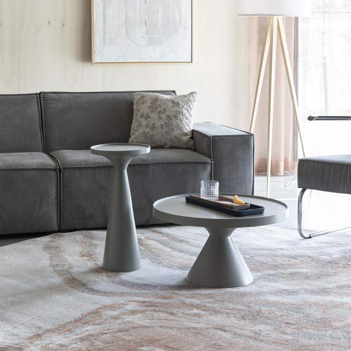 Zuiver Carpet Solar Grey/Terra