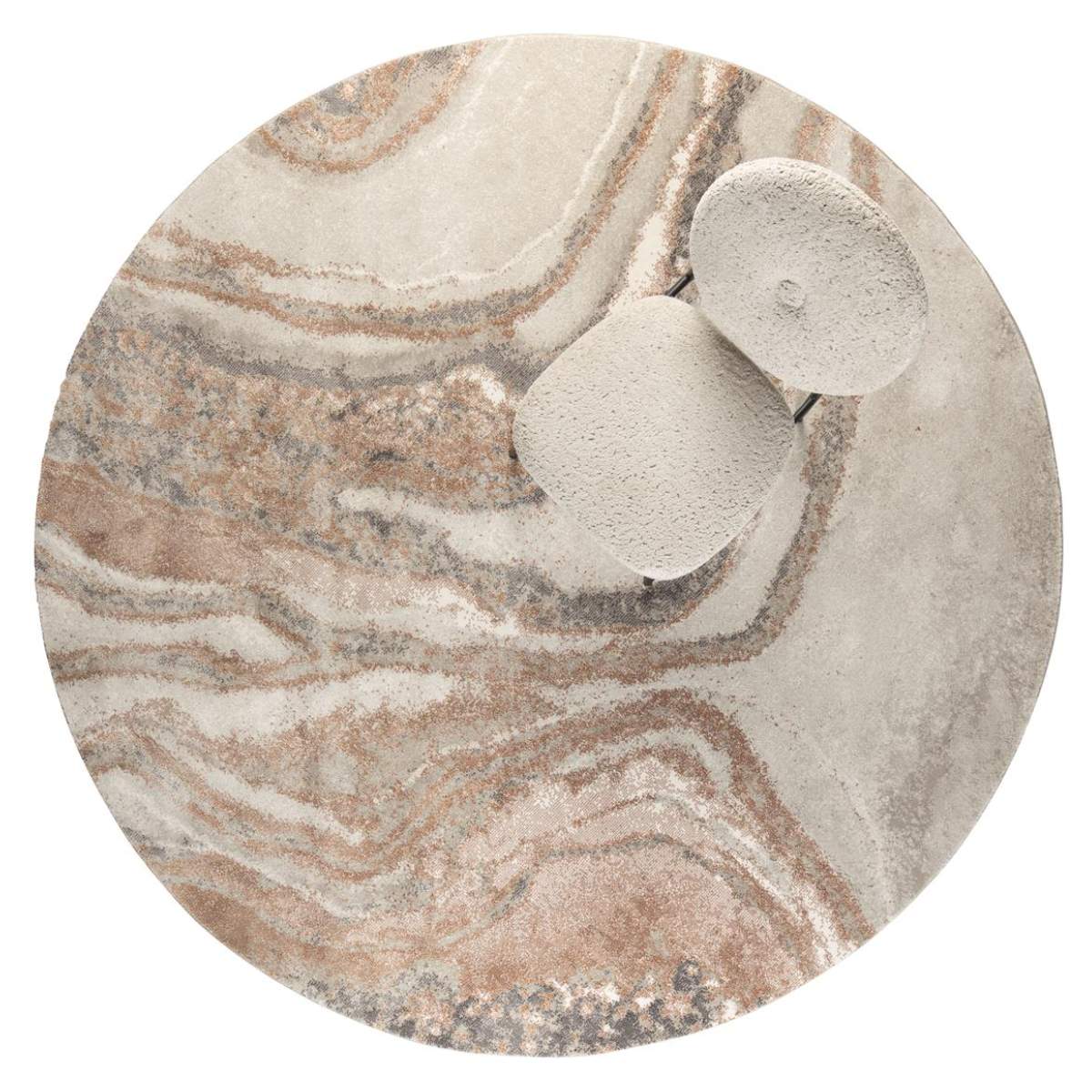 Zuiver Carpet Solar Grey/Terra