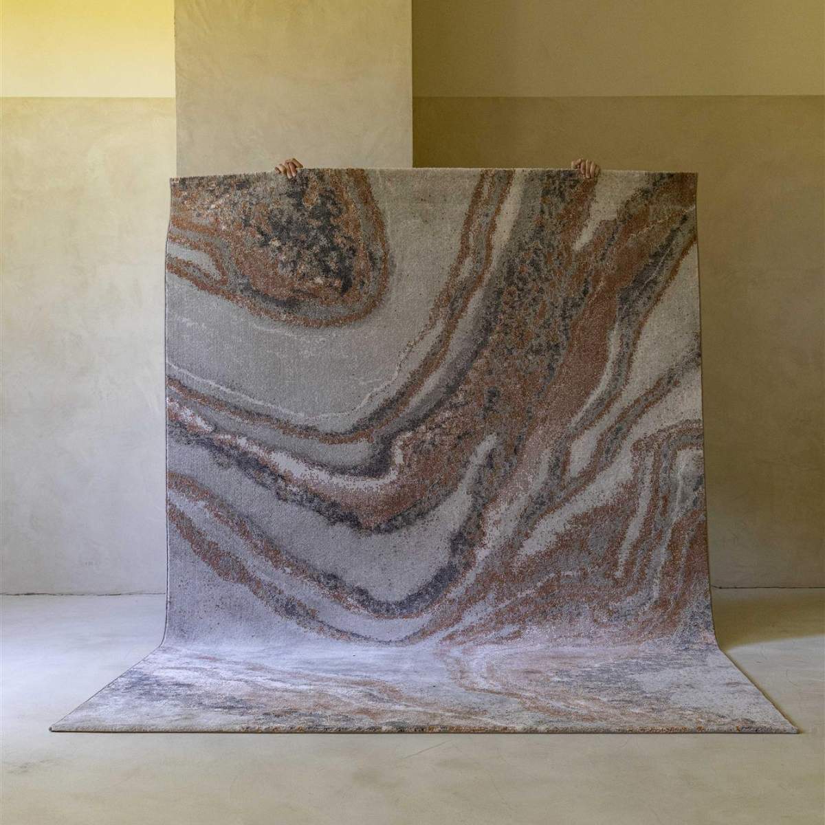 Zuiver Carpet Solar Grey/Terra