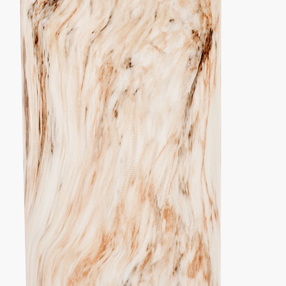 Pacific Lifestyle Carrara Natural Stone Effect Ceramic Tall Table Lamp