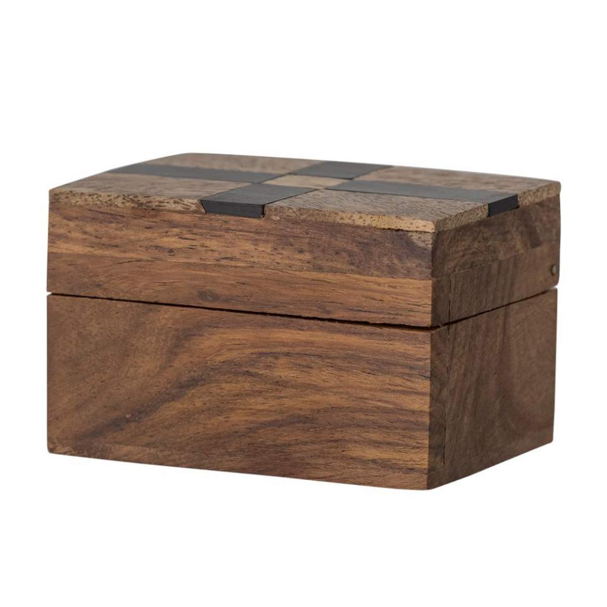Bloomingville Cemile Box w/Lid, Brown, Mango
