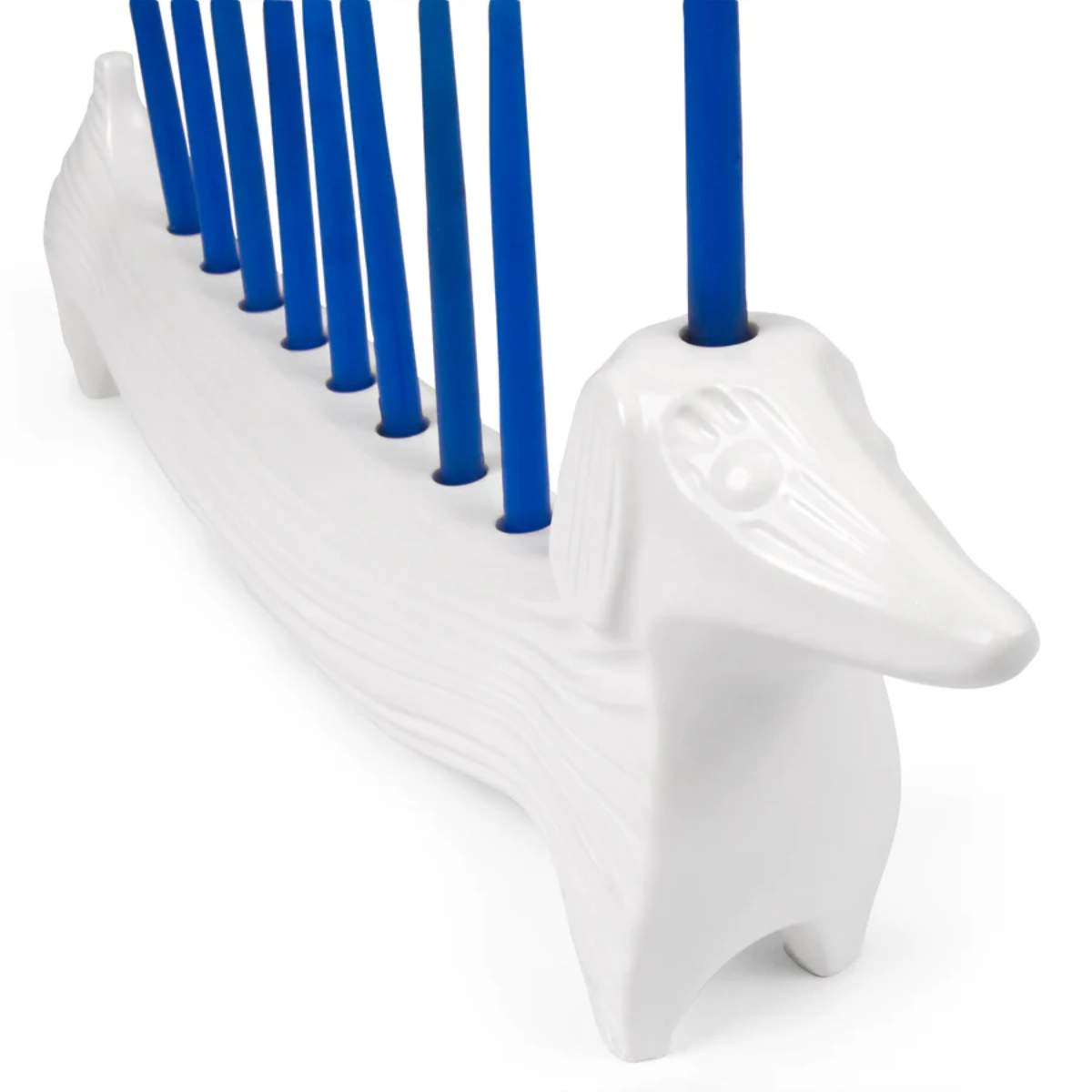 Jonathan Adler Ceramic Dachshund Menorah