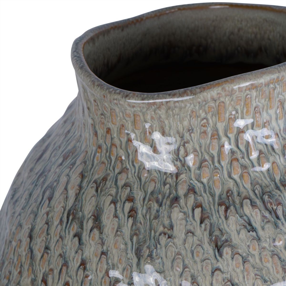 Libra Interiors Ceramic Woven Vase Extra Large