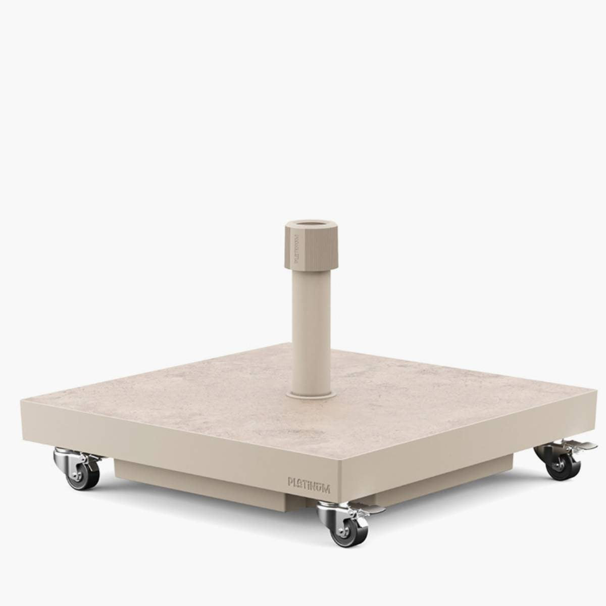 Pacific Lifestyle Ceramica Sandstone 40KG Wheeled Parasol Base