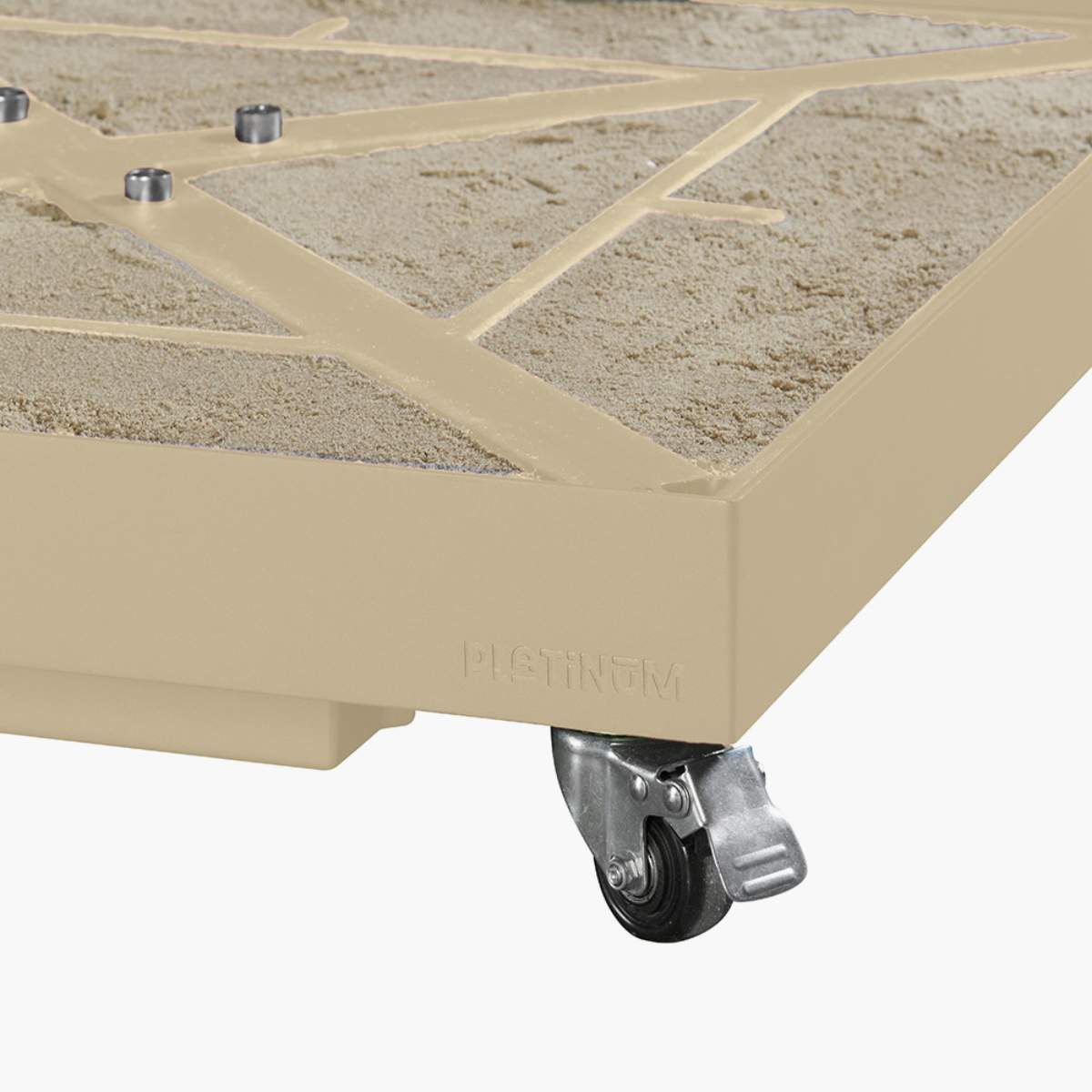 Pacific Lifestyle Ceramica Sandstone 40KG Wheeled Parasol Base