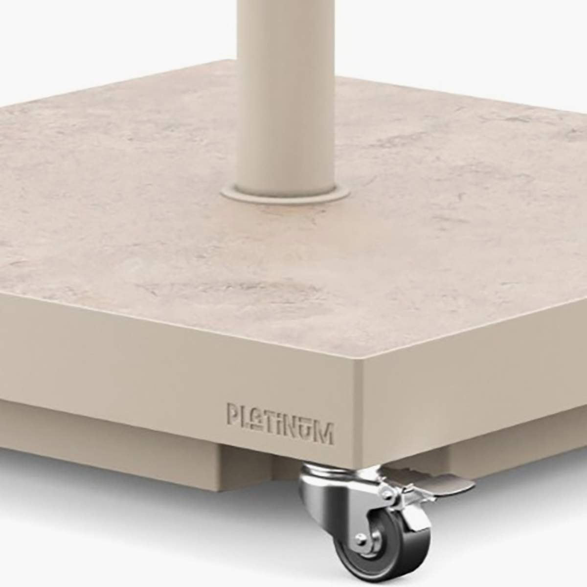 Pacific Lifestyle Ceramica Sandstone 40KG Wheeled Parasol Base