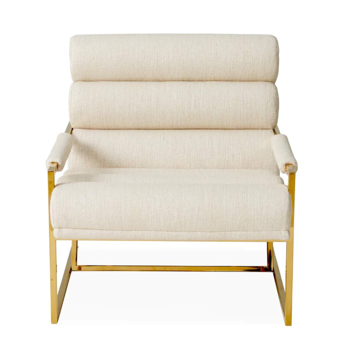 Jonathan Adler Channeled Goldfinger Lounge Chair