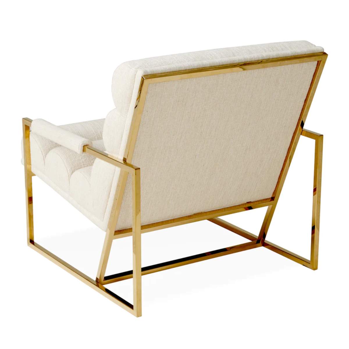 Jonathan Adler Channeled Goldfinger Lounge Chair