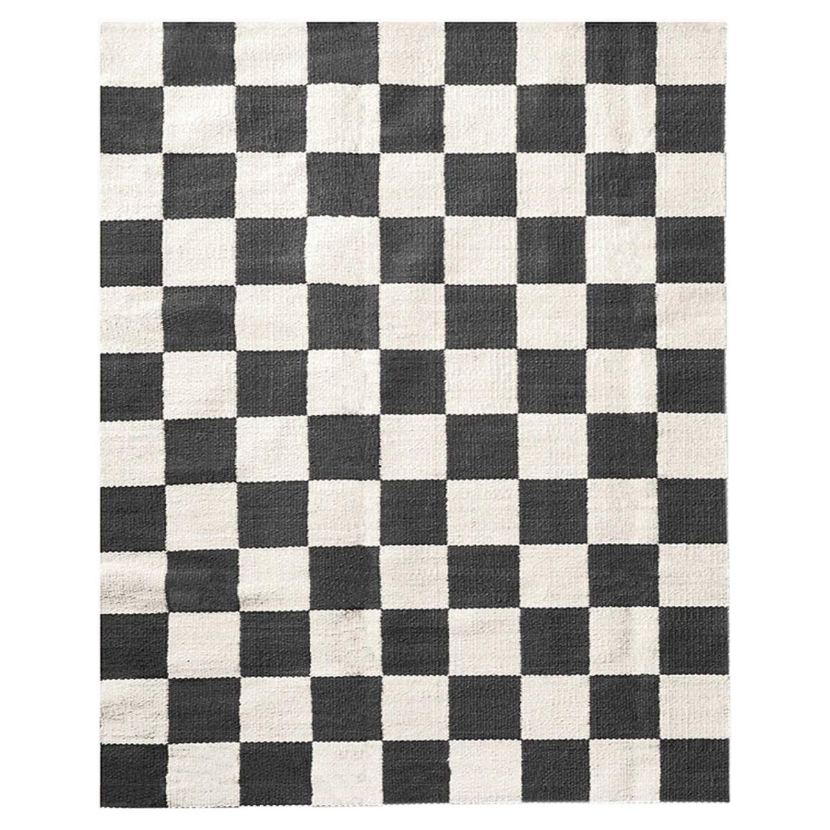 Jonathan Adler Checkerboard Large Scale Flatweave Rug