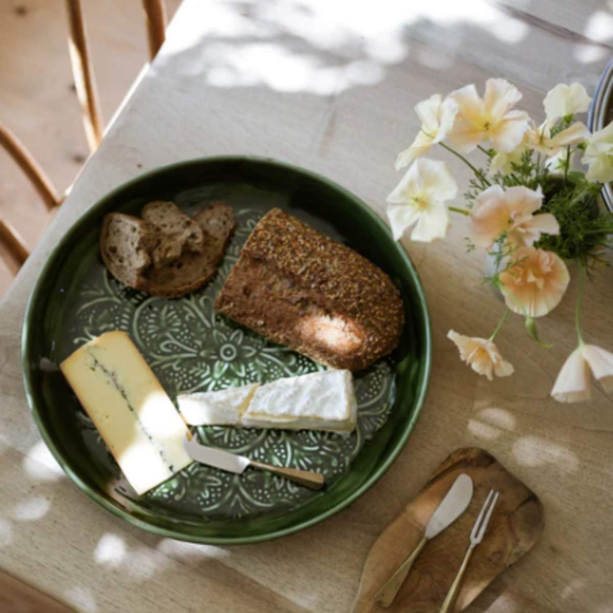 Morgan Wright Cheese and Pickle Set in Cotton bag