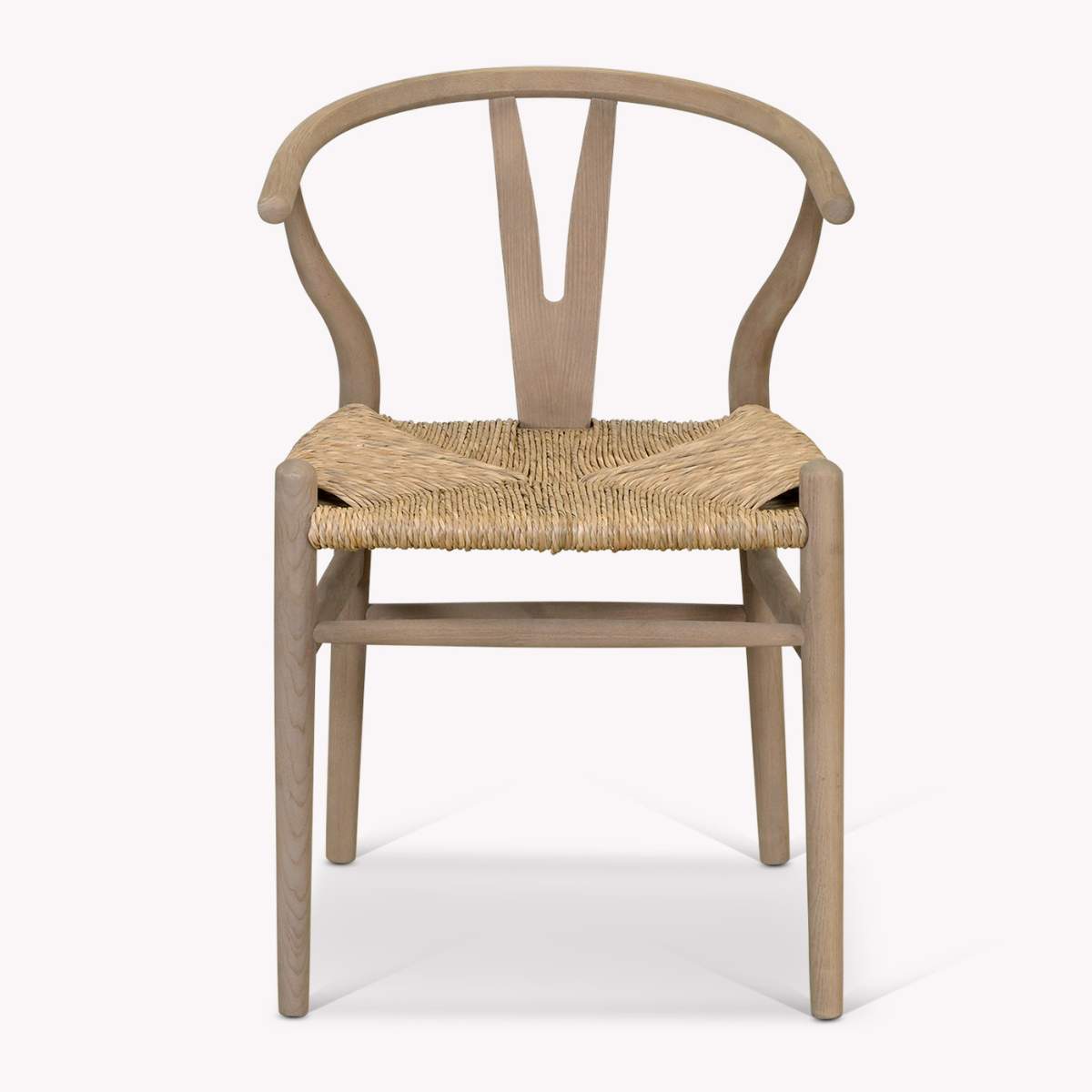 Garden Trading Chilthorne Wishbone Dining Chair Set of 2 Lime Wash