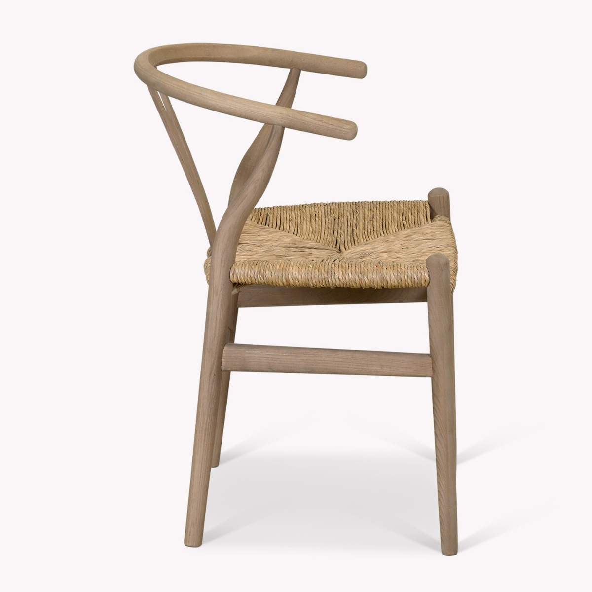Garden Trading Chilthorne Wishbone Dining Chair Set of 2 Lime Wash