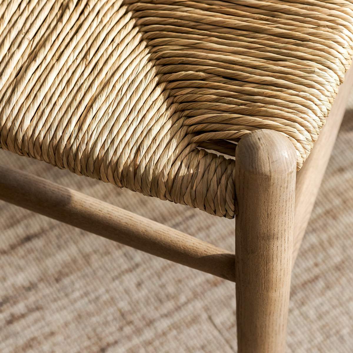 Garden Trading Chilthorne Wishbone Dining Chair Set of 2 Lime Wash