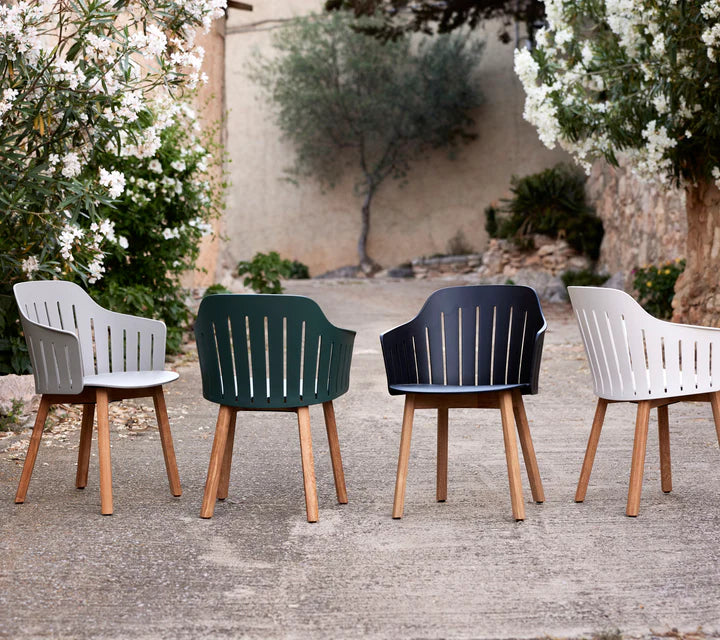 Cane-line Choice Chair Base with Sled Base Outdoor