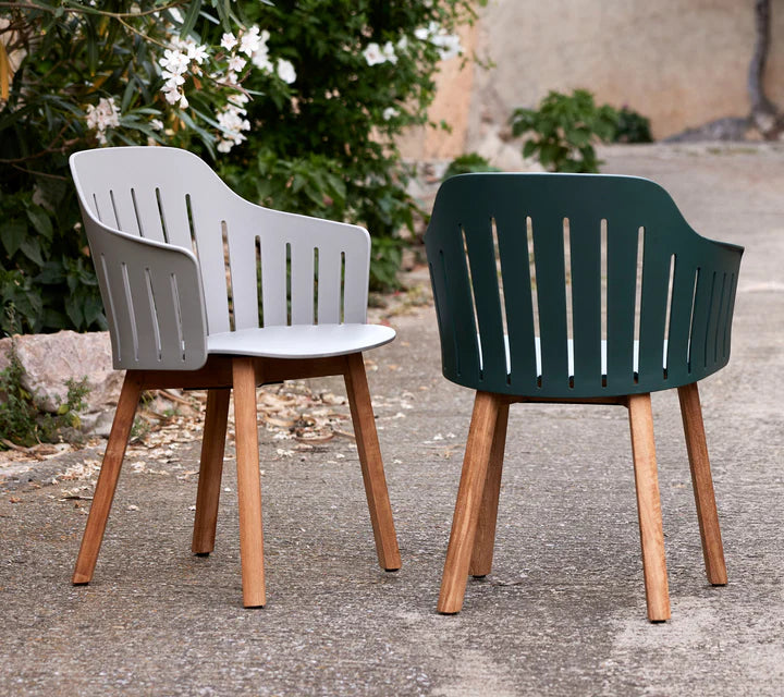 Cane-line Choice Chair Base with Sled Base Outdoor