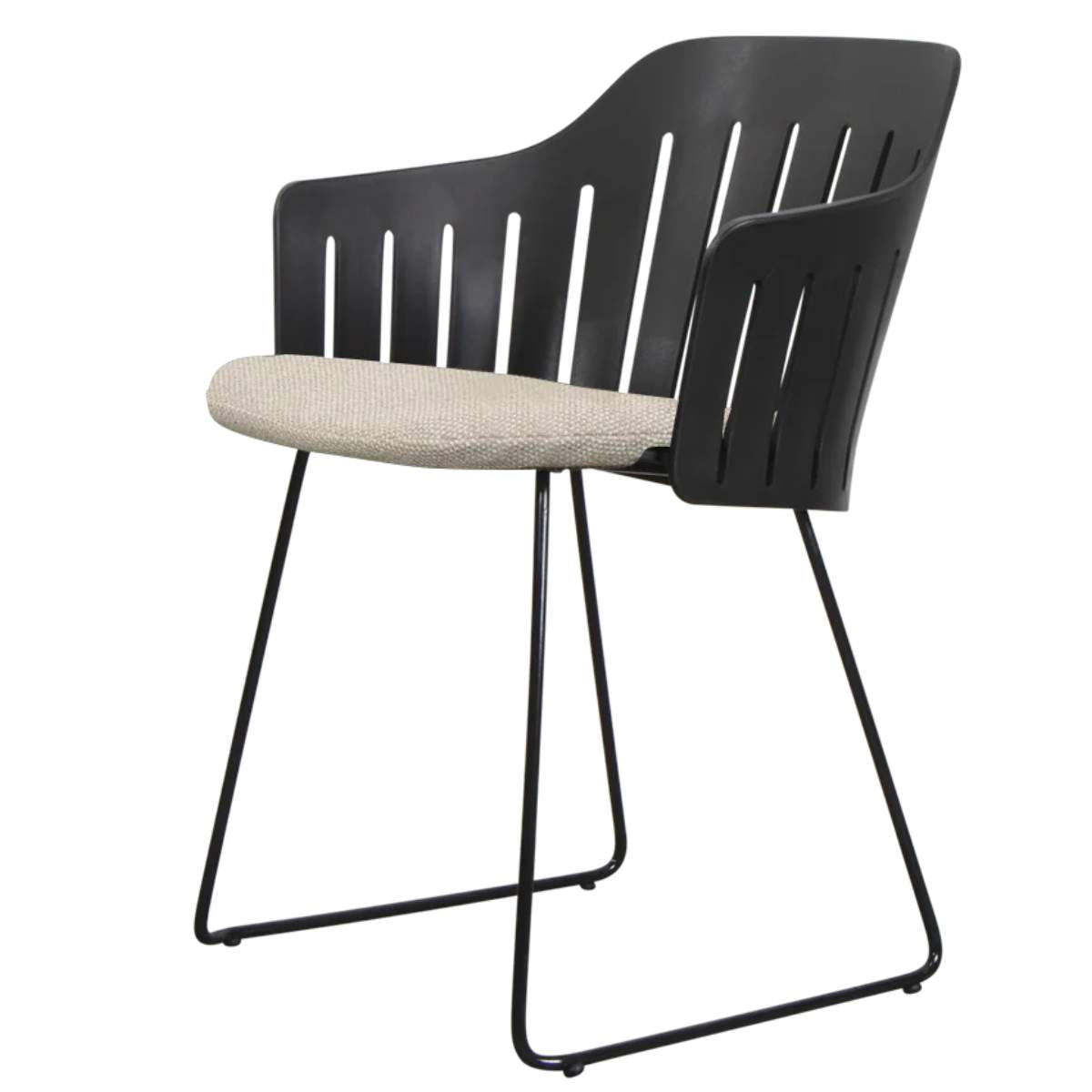 Cane-line Choice Chair Black and Dark Green