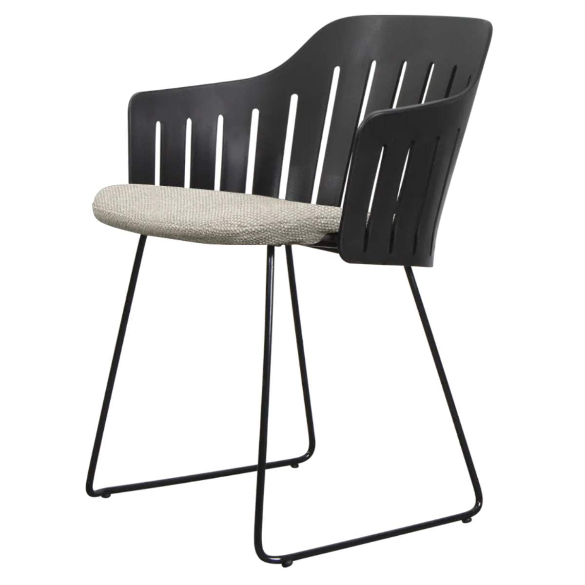 Cane-line Choice Chair Black and Dark Green