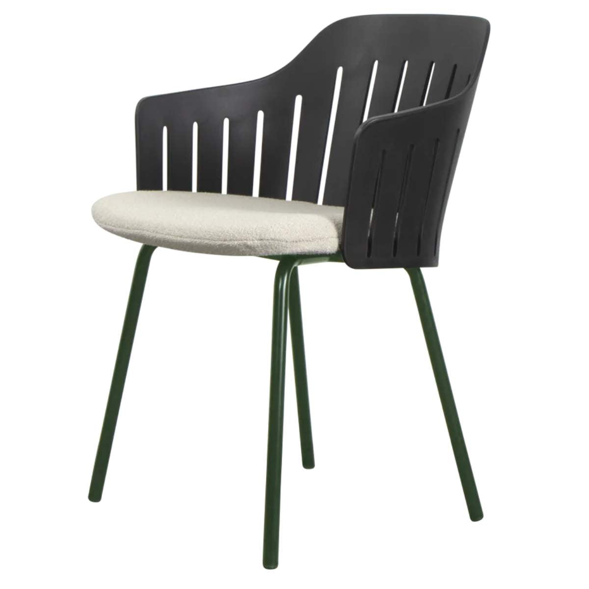 Cane-line Choice Chair Black and Dark Green