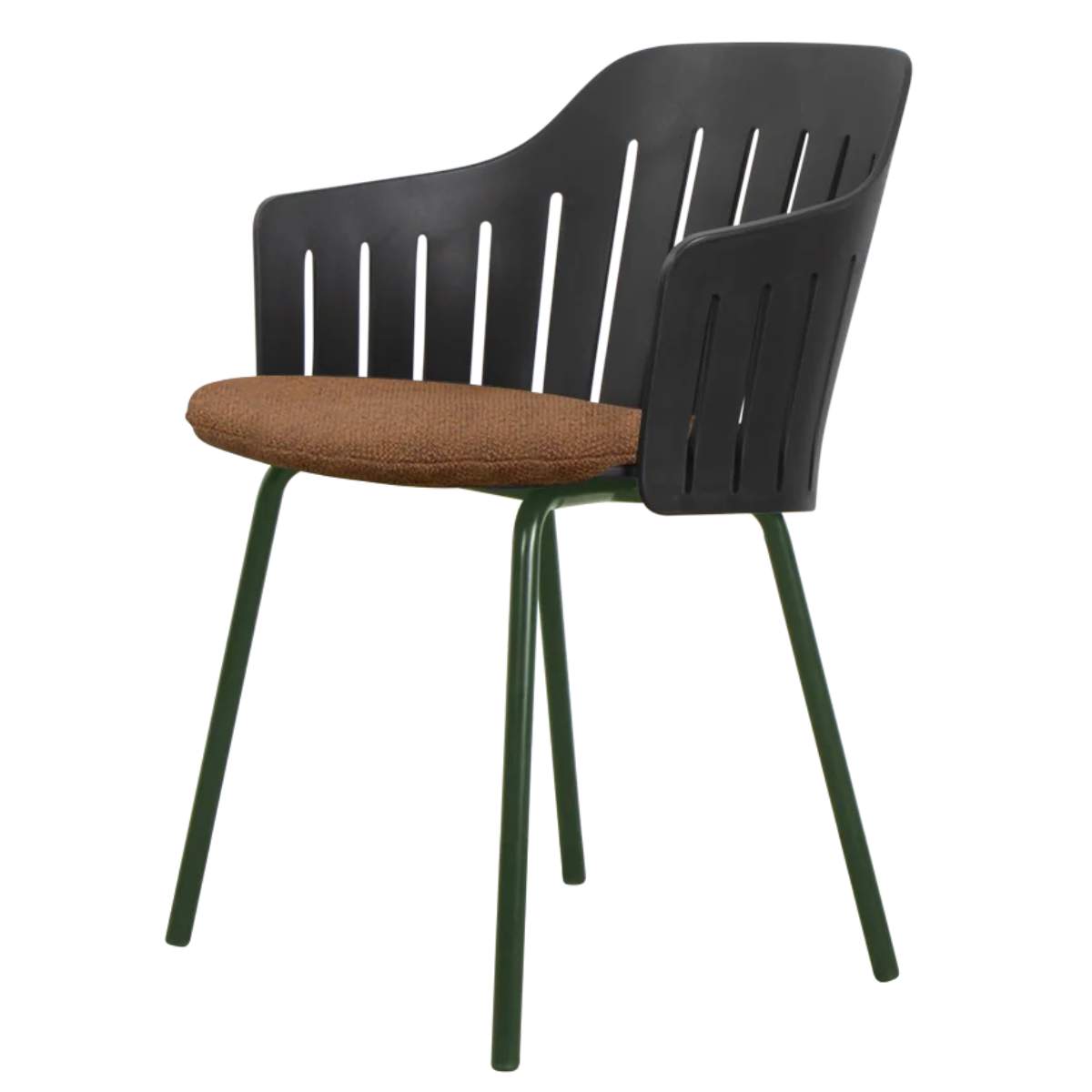 Cane-line Choice Chair Black and Dark Green