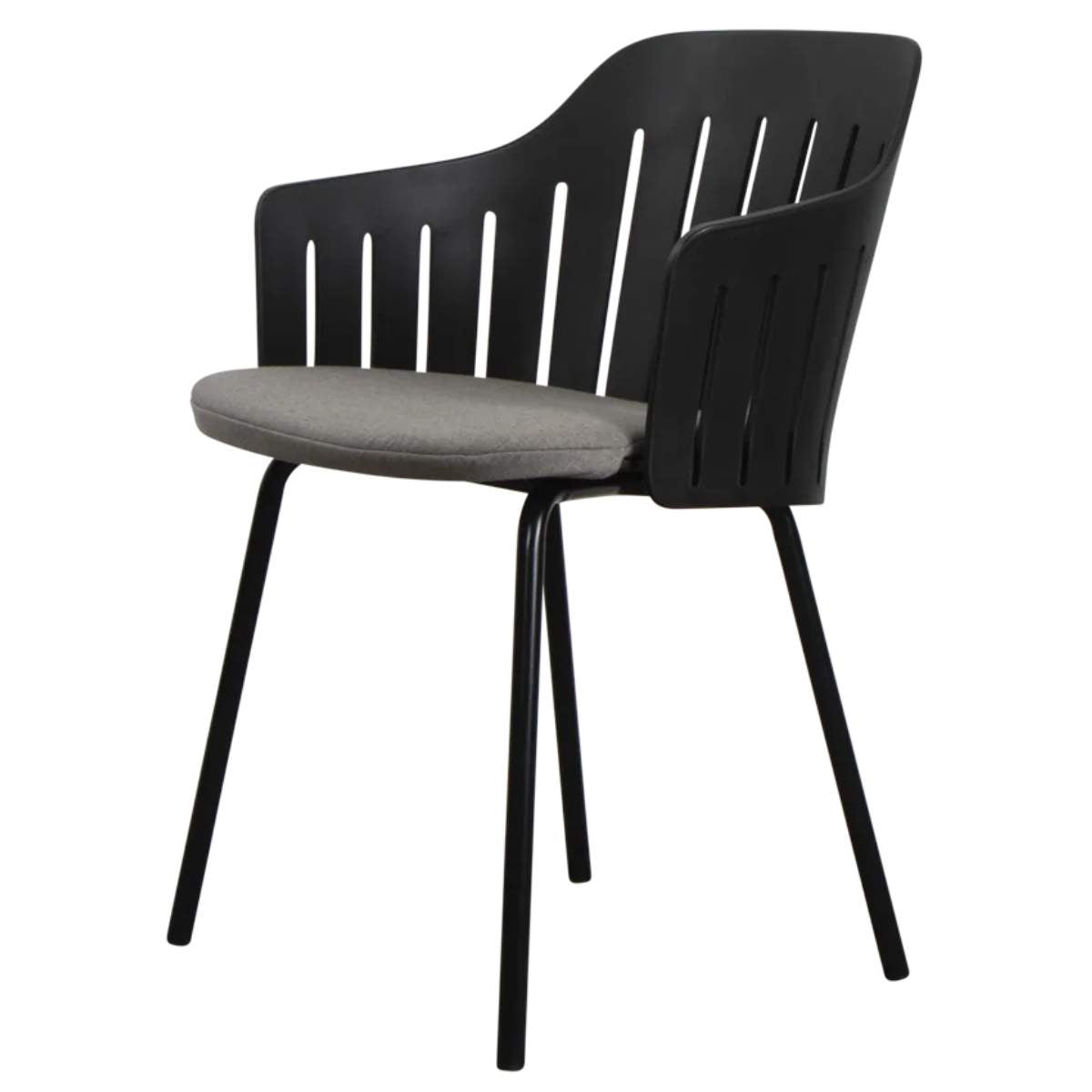 Cane-line Choice Chair Black and Dark Green