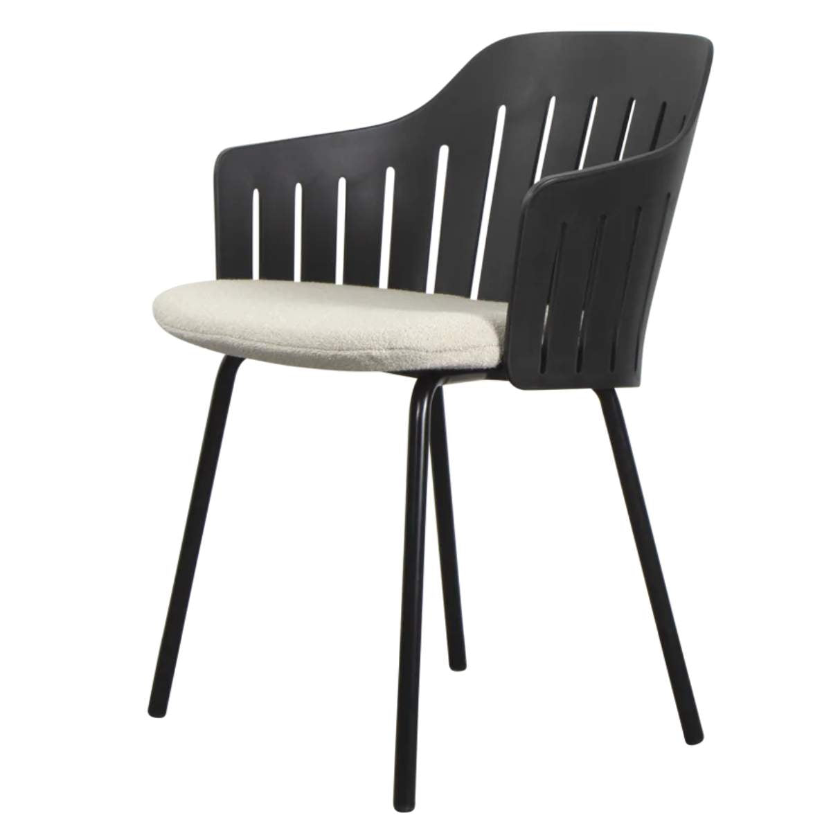 Cane-line Choice Chair Black and Dark Green