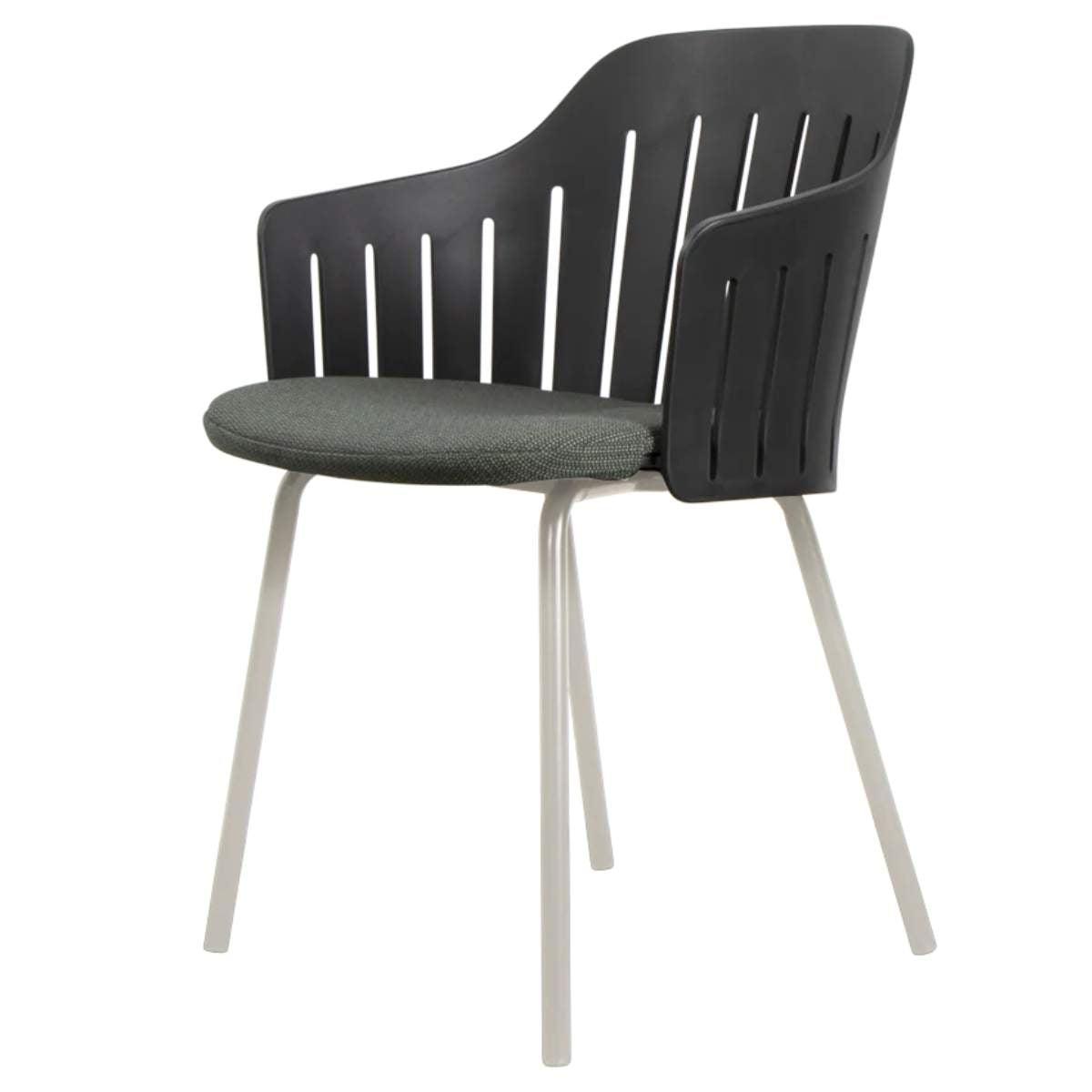 Cane-line Choice Chair Black and Dark Green