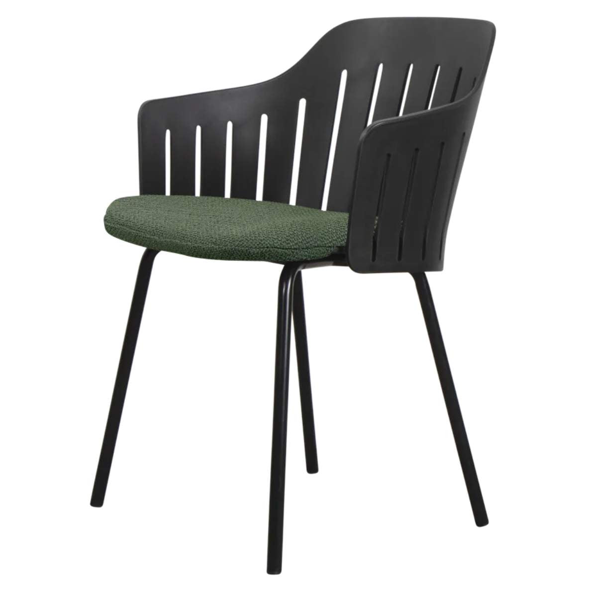 Cane-line Choice Chair Black and Dark Green