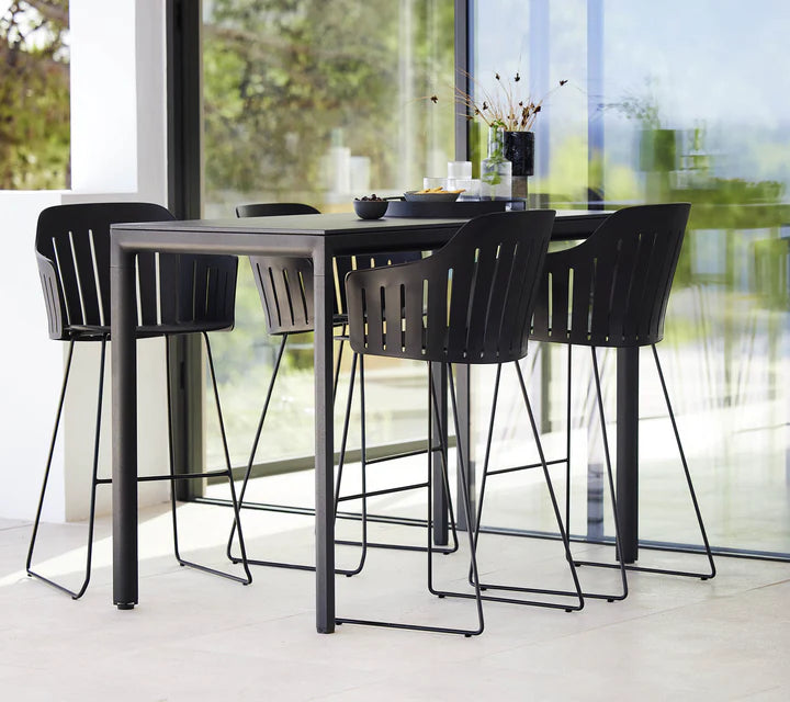 Cane-line Choice Bar Chair with Sled Base Indoor