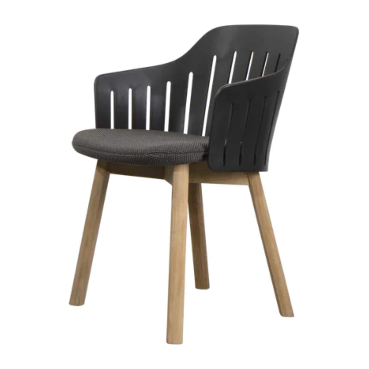 Cane-line Choice Chair Black and Dark Green