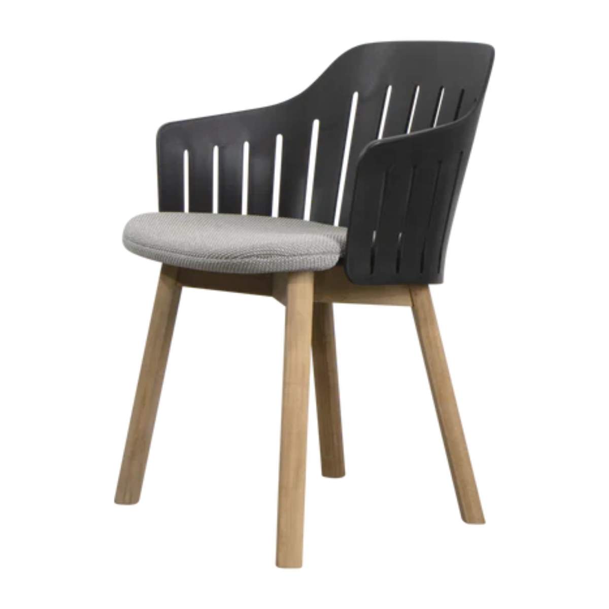 Cane-line Choice Chair Black and Dark Green