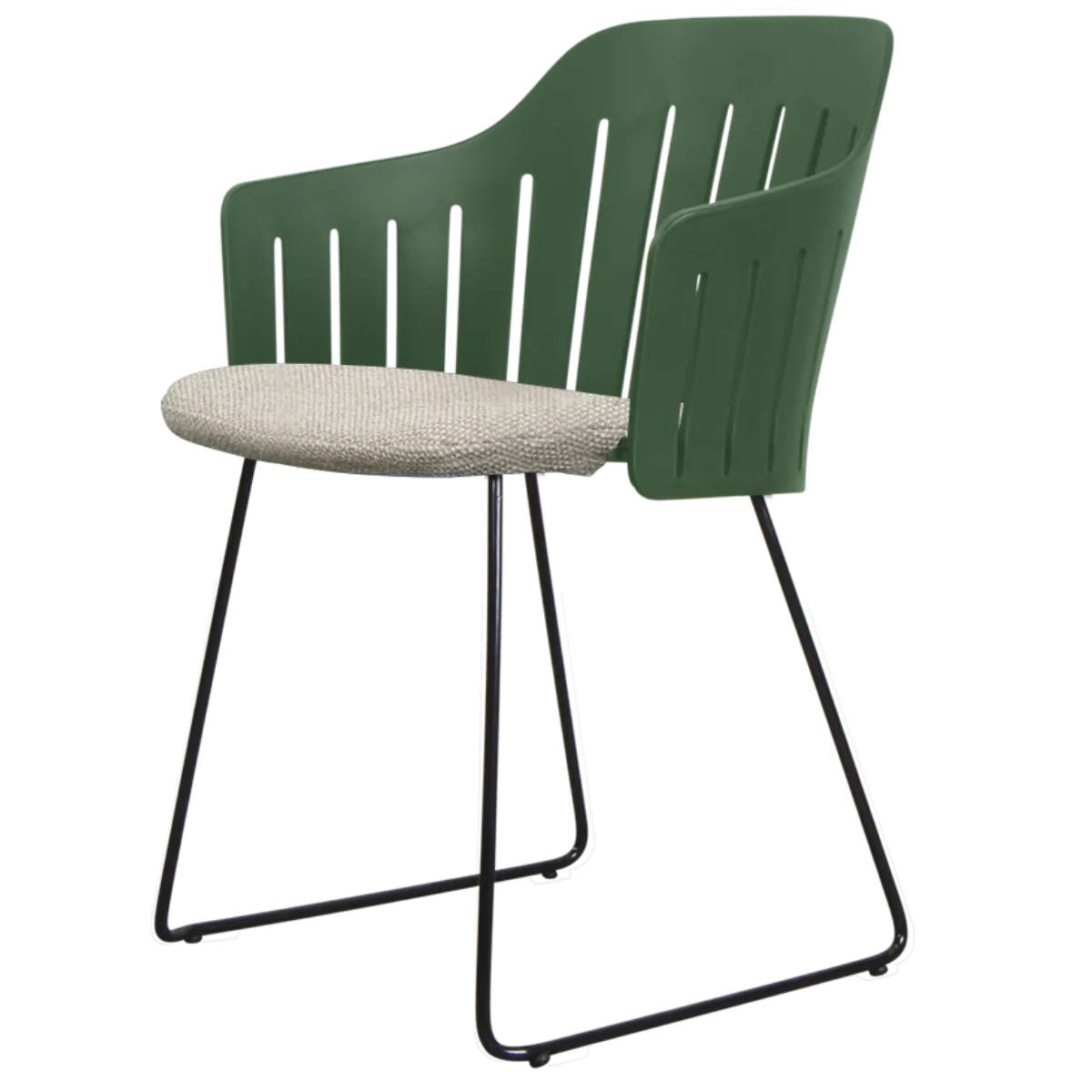 Cane-line Choice Chair Black and Dark Green