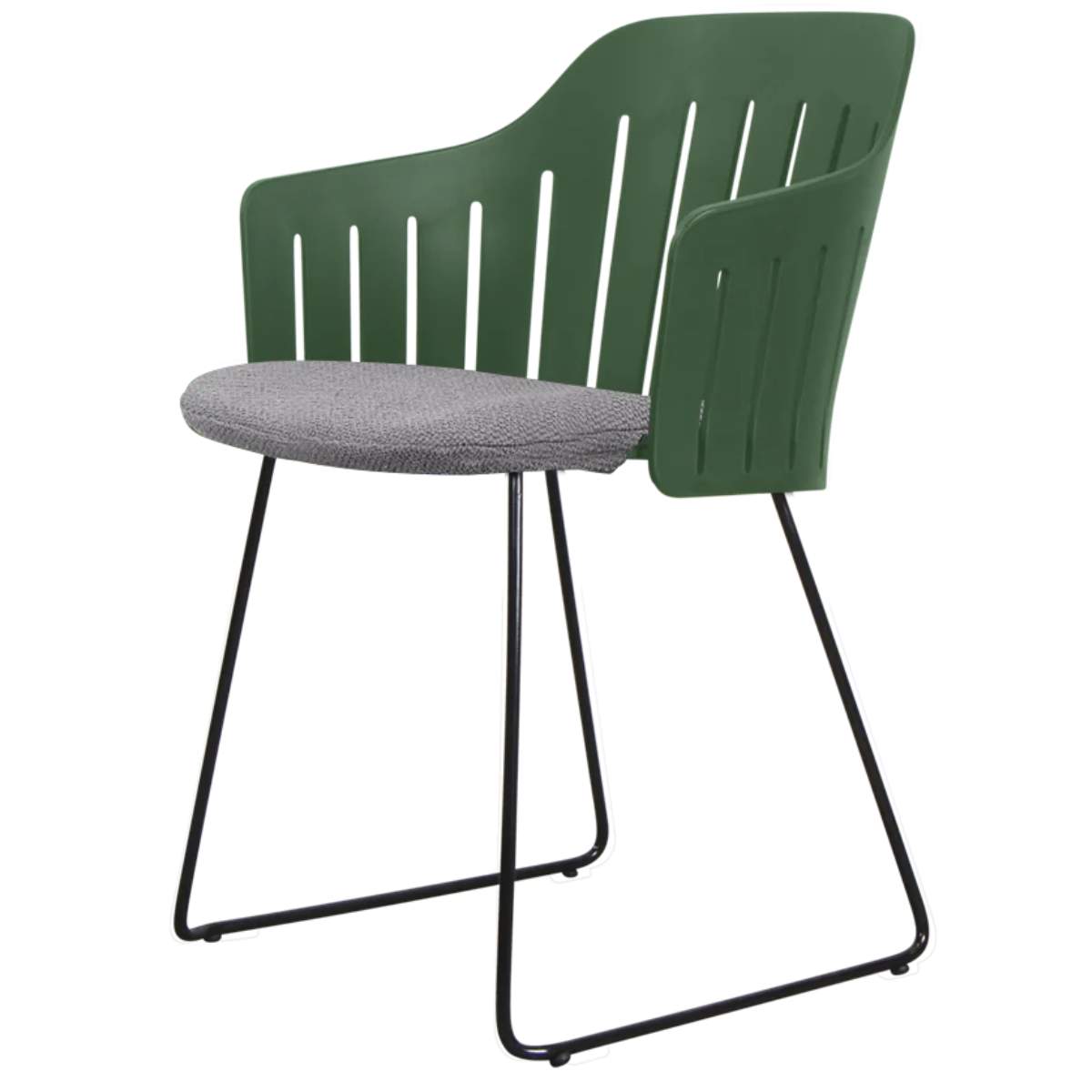Cane-line Choice Chair Black and Dark Green