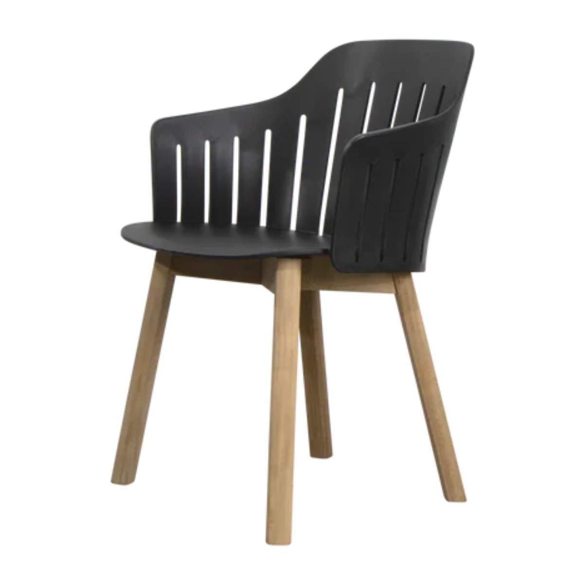 Cane-line Choice Chair Black and Dark Green