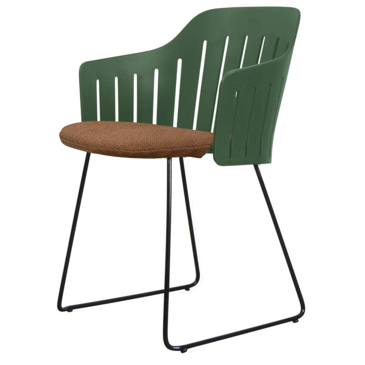 Cane-line Choice Chair Black and Dark Green