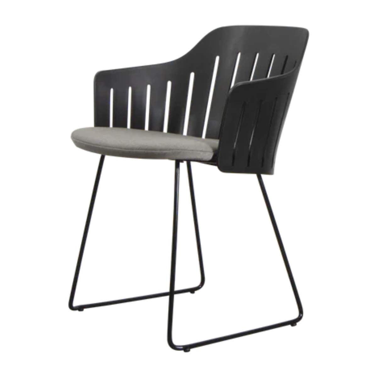Cane-line Choice Chair Black and Dark Green
