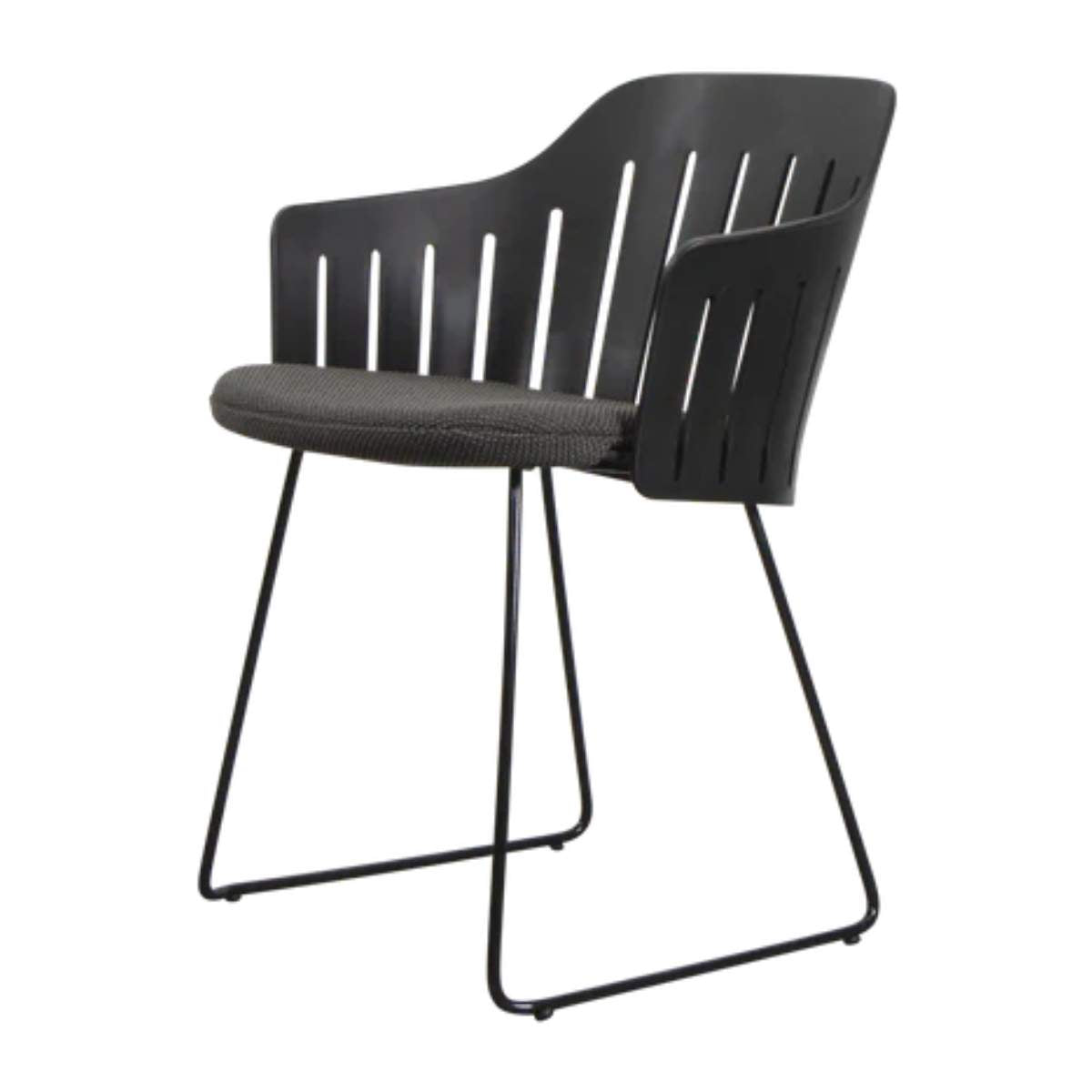 Cane-line Choice Chair Black and Dark Green